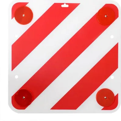 Produktbild von Tylny znak ostrzegawczy ProPlus plastikowy 50x50cm + odblaski 361228