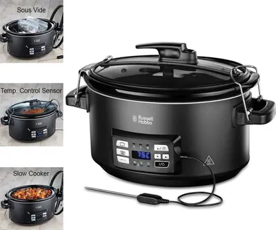 Produktbild von Russell Hobbs Sous Vide - 350 W - Tasten - Schwarz - Glas