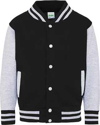 Immagine prodotto di Giacca Varsity da bambino di Just Hoods