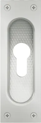 Produktbild von FSB Schiebetürmuschel 4211 Lochung PZ Aluminium F1 - 0 42 4211 00002 0105