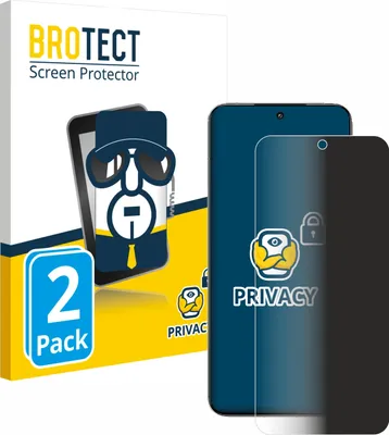 Produktbild von 2x BROTECT Sichtschutzfolie für Xiaomi 15 Anti-Spy Privacy Sichtschutz Blickschutz Folie Blaulicht-Schutz