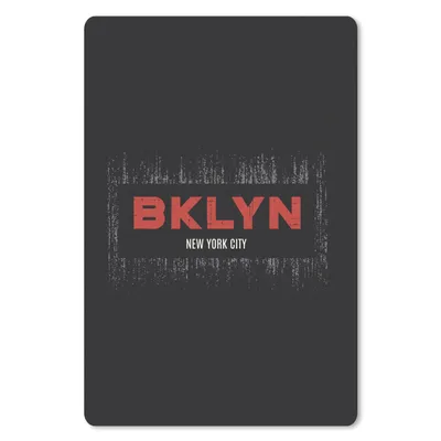 Produktbild von MuchoWow® Mauspad Mousepad New York - Schwarz - Brooklyn 40x60 cm - Mousepads - Maus Mat - Pad - Mausunterlage - Schreibtisch Accesoire
