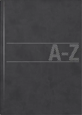 Produktbild von Adressbuch A5 schwarz Virando Packung mit 4 Stück