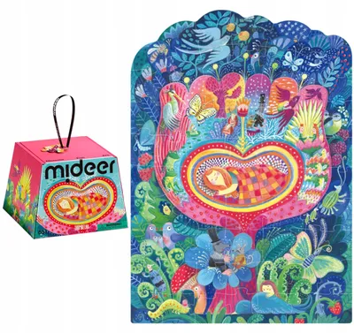Produktbild von Mideer Kinder Puzzle "Thumbelina" 66 Teile