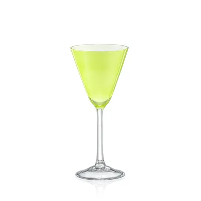 Produktbild von Likörgläser Schnapsgläser Espresso Martini Kristallgläser Praline Pistachio Pistazie Kristallgläser 90 ml 4er Bohemia Crystalex