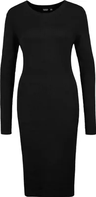 Produktbild von EIGHT 2 NINE Langarm-Kleid Strick geripptes Muster figurbetonter Schnitt Größe: L