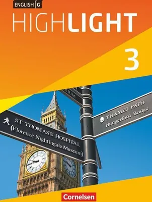 Produktbild von English G Highlight 03: 7. Schuljahr. Schülerbuch Hauptschule