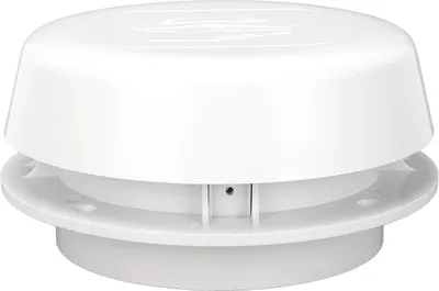 Zdjęcie produktu dla RV Roof Vent Cap 155mm Wymiana powietrza Odporna na utlenianie okrągła grzybkowa nasadka wentylacyjna z siatkowym ekranem do jachtu Campervan