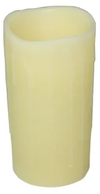 Image de Bougie de cire LED Bougie vacillante Bougie de décoration ivoire
