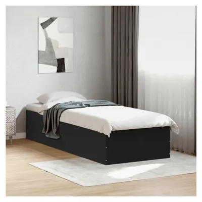 Produktbild von Bettgestell Schwarz 100x200 cm ohne Matratze