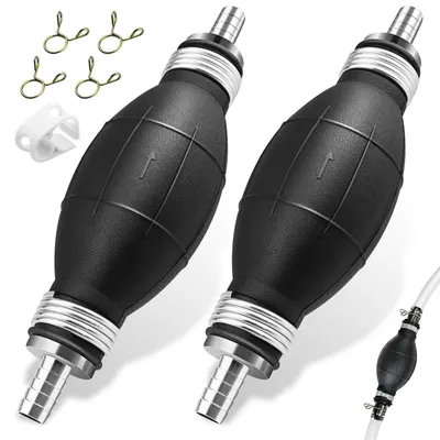 Productafbeelding van Handpomp Benzine 8 mm, 2 Stuks voor Vloeistofoverdracht