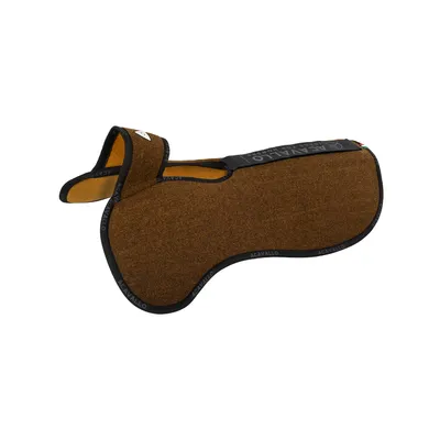 Produktbild von Acavallo Withers Pad Felt Double Riser, Farbe:Brown/Mustard