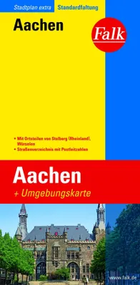 Produktbild von Falk Stadtplan Extra Standardfaltung Aachen 1:19 500