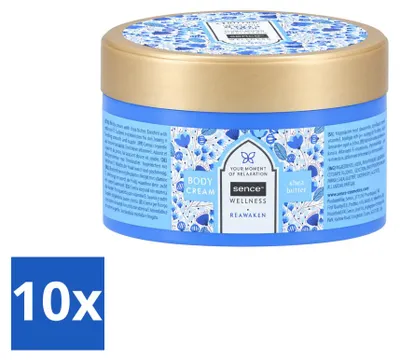 Productafbeelding van 10 x Sence Wellness Bodycrème Reawaken - 200 ml - Voordeelverpakking - 10 stuks