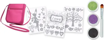 Produktbild von Knorrtoys GL7513 - Glitza, City bag, Handtasche, Glitzertattoo Set