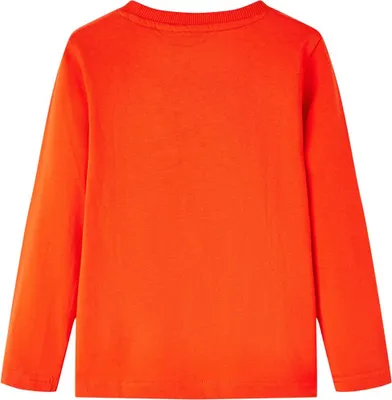 Produktbild von vidaXL Kinder-Langarmshirt Hellorange 104
