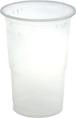 Obrázek produktu pro Kelímek plastový čirý, 50 ks, 0,5 l