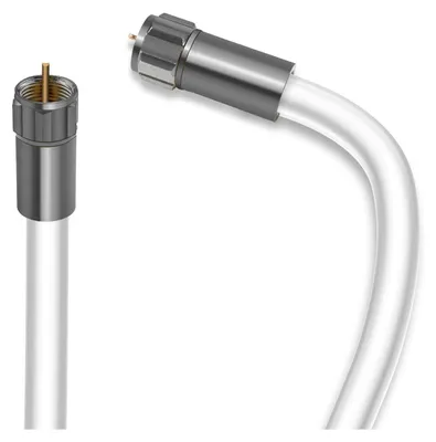 Produktbild von 7m Koaxialkabel KUPFER 135dB F-Kompressionstecker Unitymedia / Vodafone Fritzbox Router Anschlusskabel 7 Meter