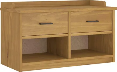 Image de vidaXL Banc de couloir SANDNES 87x40x50 cm pin massif