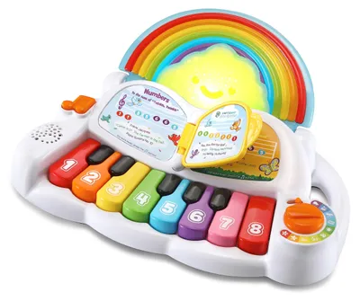 Produktbild von Leapfrog VTech Regenbogen-Klavier, interaktives Spielzeug für Kinder ab 1 Jahr,