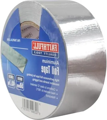 Obrázek produktu pro Žáruvzdorná hliníková fólie 50 mm x 45,7 m, izolační páska