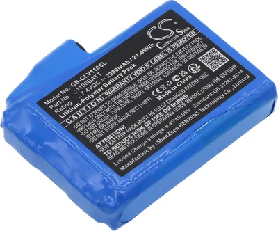 Image de TECHTEK Batterie compatible avec [Clover] heated glove remplace 1100BATT