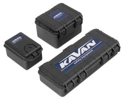 Productafbeelding van Set van plastic dozen, zwart, voor transport, schaal 1/10