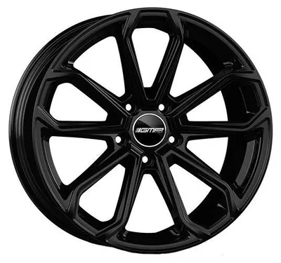 Produktbild von 22 Zoll Alufelge GMP furiosa 22"x9" 5x112 PCD ET26 66.5mm Felge Schwarz