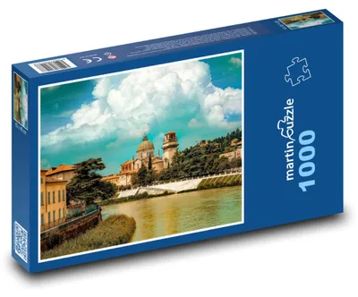 Obrázok produktu pre Puzzle 1000 Historický Pohľad na Hrad - martinpuzzle