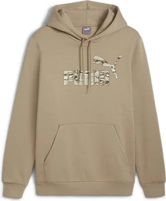 Immagine prodotto di Felpa con cappuccio Puma Ess+ Camo, beige, XS, uomo, beige, XS