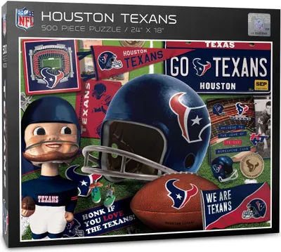 Produktbild von NFL Houston Texans Retro Series Puzzle 500 Teile