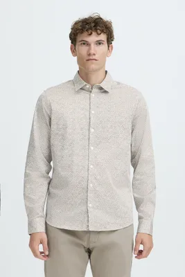 Produktbild von Casual Friday CFNILO Herren Businesshemd Hemd Langarmhemd 100% Baumwolle regular fit