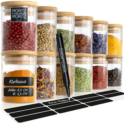 Productafbeelding van Moritz & Gewürzglazen set, 12-delig.