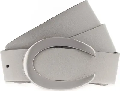 Imagen del producto de Vanzetti Cuero cinturón 33mm Leather Belt W105 Light Grey gris