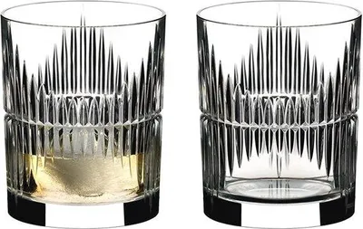 Image de Coffret à whisky en cristal, 2 verres de 323 ml