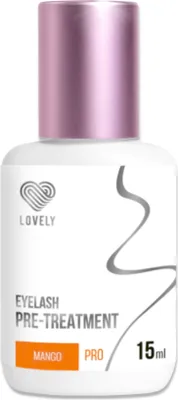 Produktbild von Wimpernverlängerung Reiniger Cleanser Pre-treatment Degreaser zur Vorbehandlung von Lovely, Mango 15ml