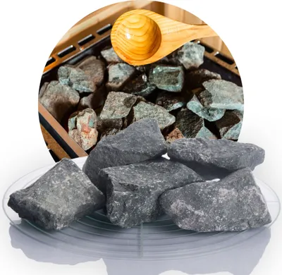 Produktbild von Schicker Mineral-Deutsche Saunasteine 10 kg-50-80mm