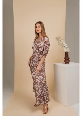 Obrázek produktu pro Stylove Dámské maxi šaty Philia S405 hnědá M