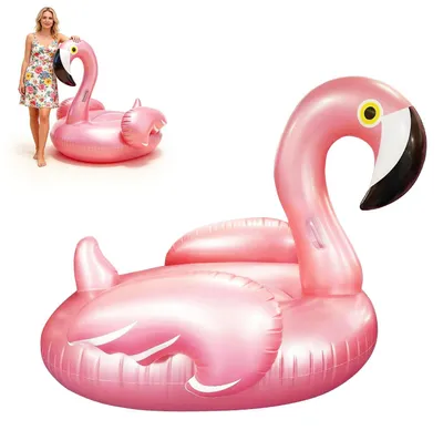 Productafbeelding van Opblaasbare Flamingo Zwemband voor Volwassenen 110 x 93 cm