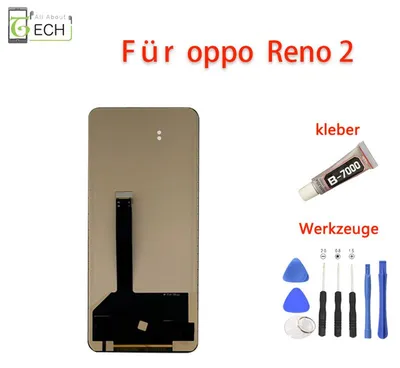 Produktbild von Für Oppo RENO 2 LCD Display Bildschirm Touchscreen + Werkzeuge