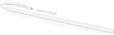 Image de Lampe LED sous meuble - Barre lumineuse pour meuble - Éclairage de plan de travail - Avec prise et interrupteur - 120 cm - Blanc