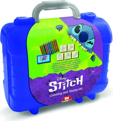 Zdjęcie produktu dla Disney Stitch Kleuren Stempel Kofferset