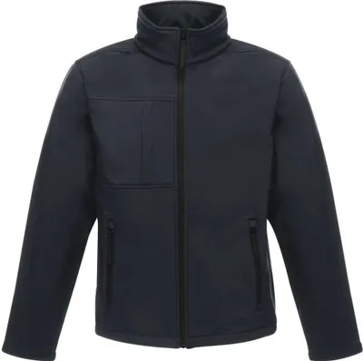 Produktbild von Regatta TRA688 | Herren Softshell Jacke - Octagon II - Farbe: Navy/Seal Grey (Solid) - Größe: S