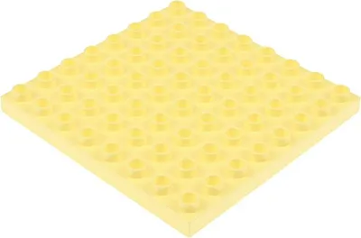 Produktbild von 1x Lego Duplo Bau Platte 8x8 hell gelb Sand 4278912 74965 93517 51262