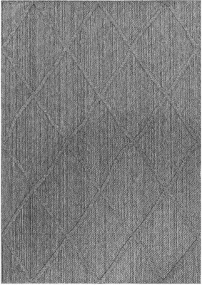 Produktbild von Outdoor Teppich Piero rechteckig, Farbe: Grau, Größe:240x340 cm