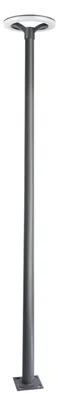 Produktbild von LED Außenleuchte 250 cm hoch rund 4000 K 3400 lm Modern Gartenbeleuchtung