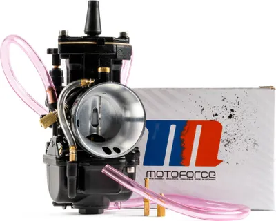 Image de Carburateur noir PWK 34 à vanne plate.