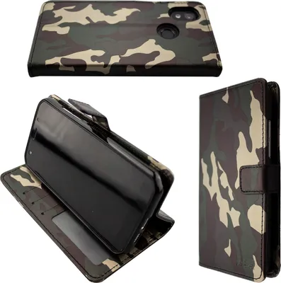 Produktbild von caseroxx Handy Hülle Tasche kompatibel mit Cat S52 Bookstyle-Case Wallet Case