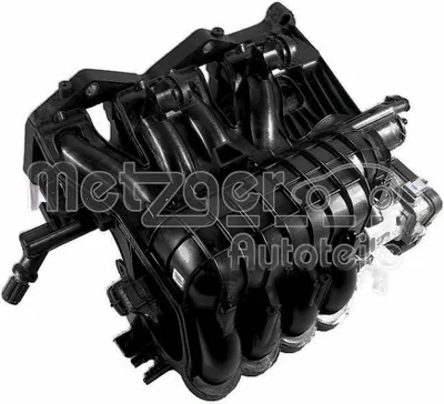 Produktbild von Saugrohrmodul mit Drosselklappe METZGER passend für u.a. FIAT PUNTO