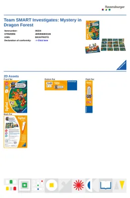 Zdjęcie produktu dla tiptoi 00224, Gra planszowa, Detektyw, 5 lat(a), 20 min